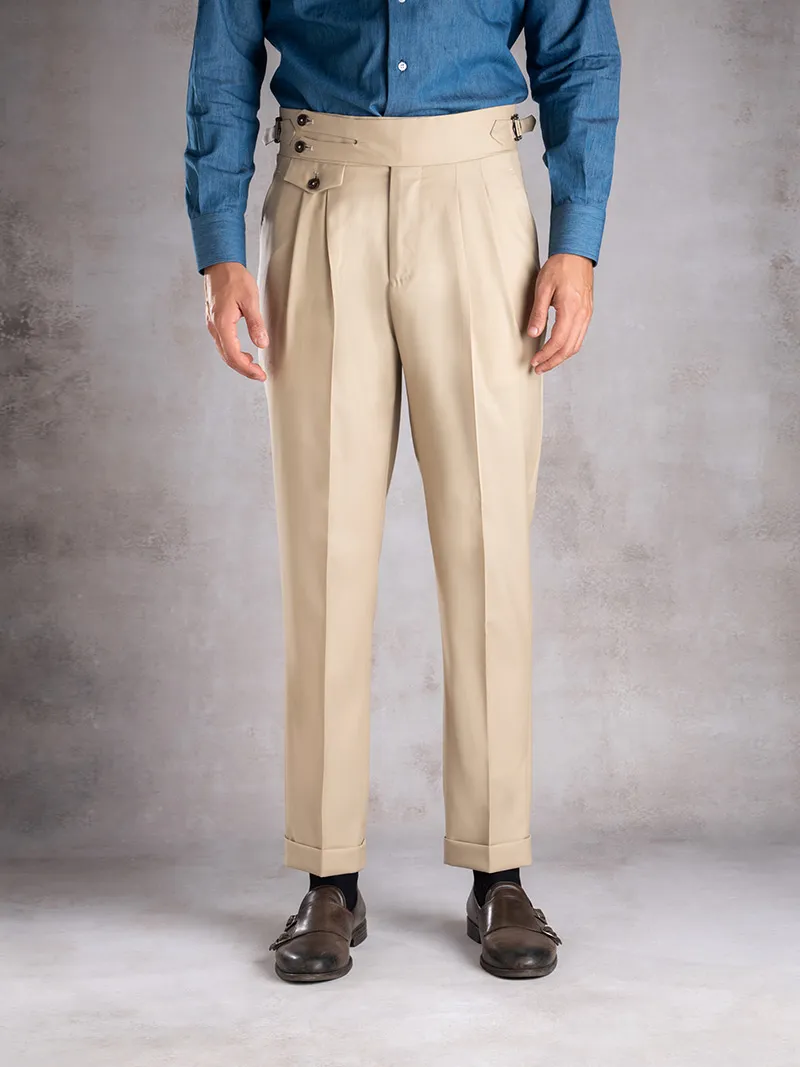 -PANTALONE NEAPOLIS TASMANIA HOLLAND & SHERRY BEIGE