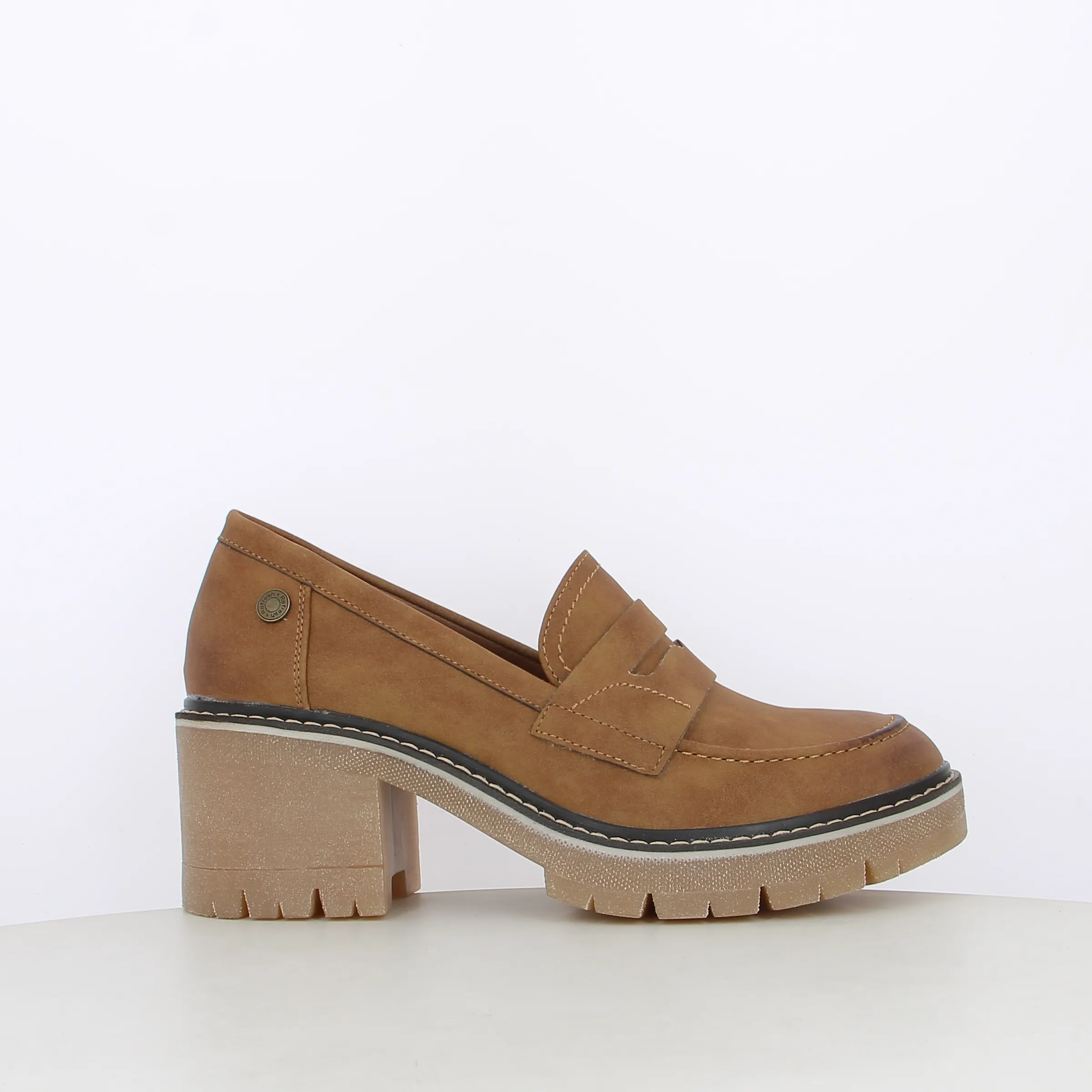 -----Refresh -----Mocassini da donna con tacco ----