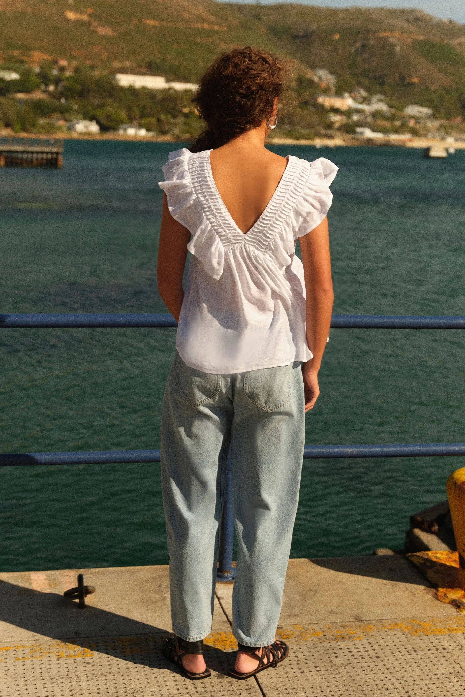 100% Jeans a botte in cotone    
