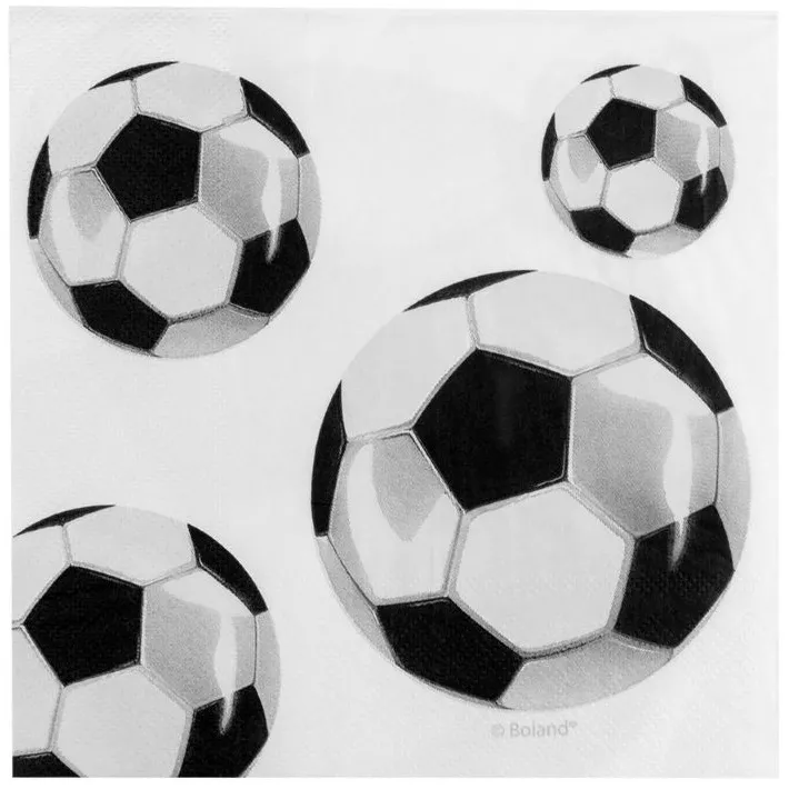 12 tovaglioli per feste di calcio