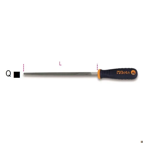 1719BMA8/S5 - SERIE DI LIME A TAGLIO MEZZODOLCE BETA UTENSILI 017190070