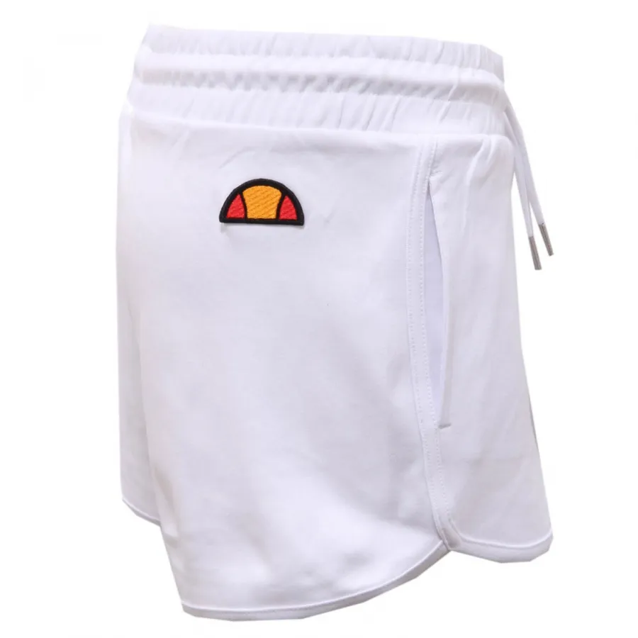 2293AI pantalone corto donna ELLESSE woman cotton shorts off white