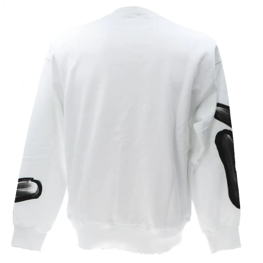 24EDS54219 LETT FELPA Bianco