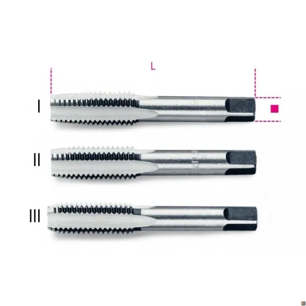 446/C110 - ASSORTIMENTO DI MASCHI E FILIERE IN ACCIAIO AL CROMO E ACCESSORI PER AUTORIPARAZIONE BETA UTENSILI 004460060