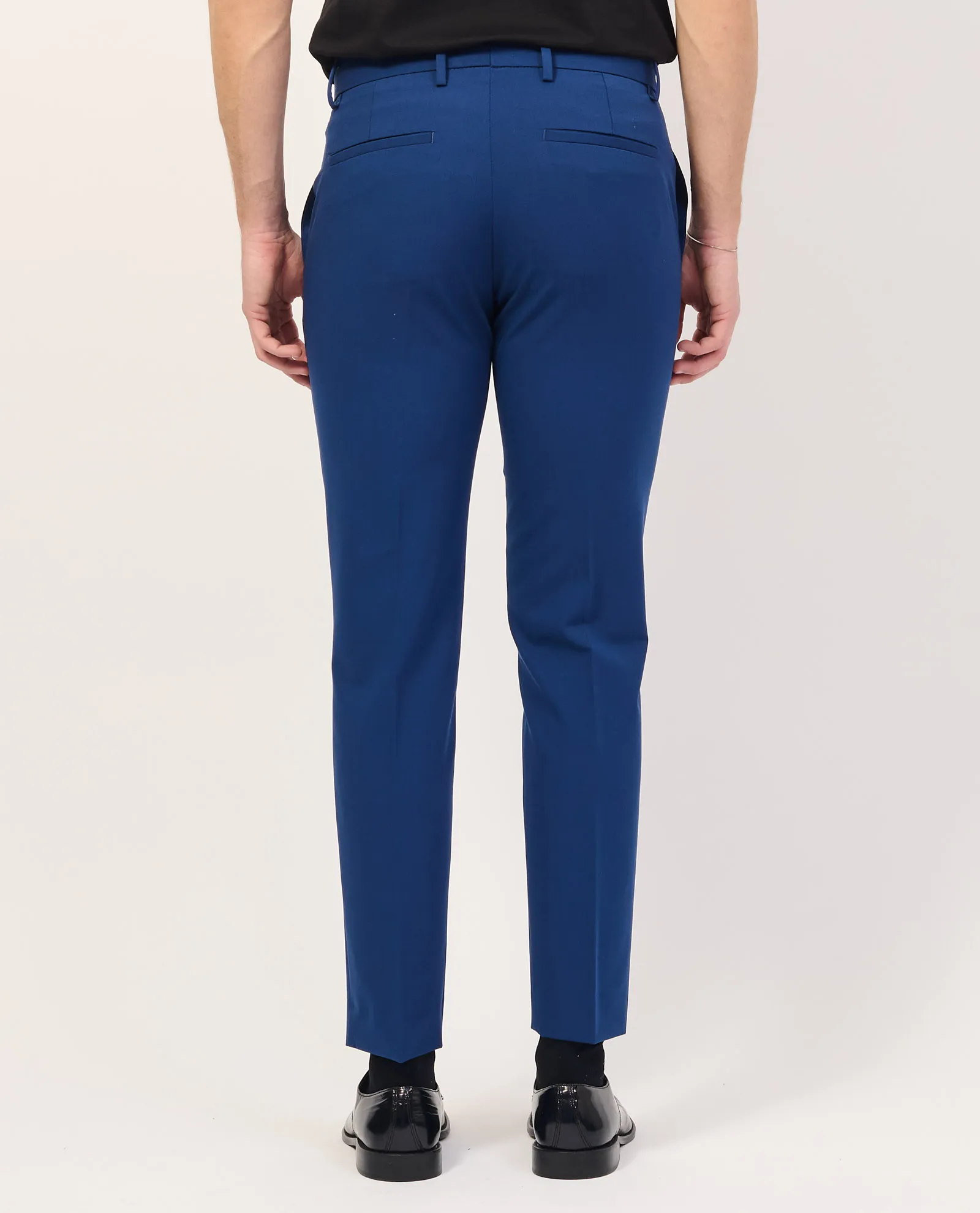 Abito blu Mulish monopetto con pantaloni con tirapancia