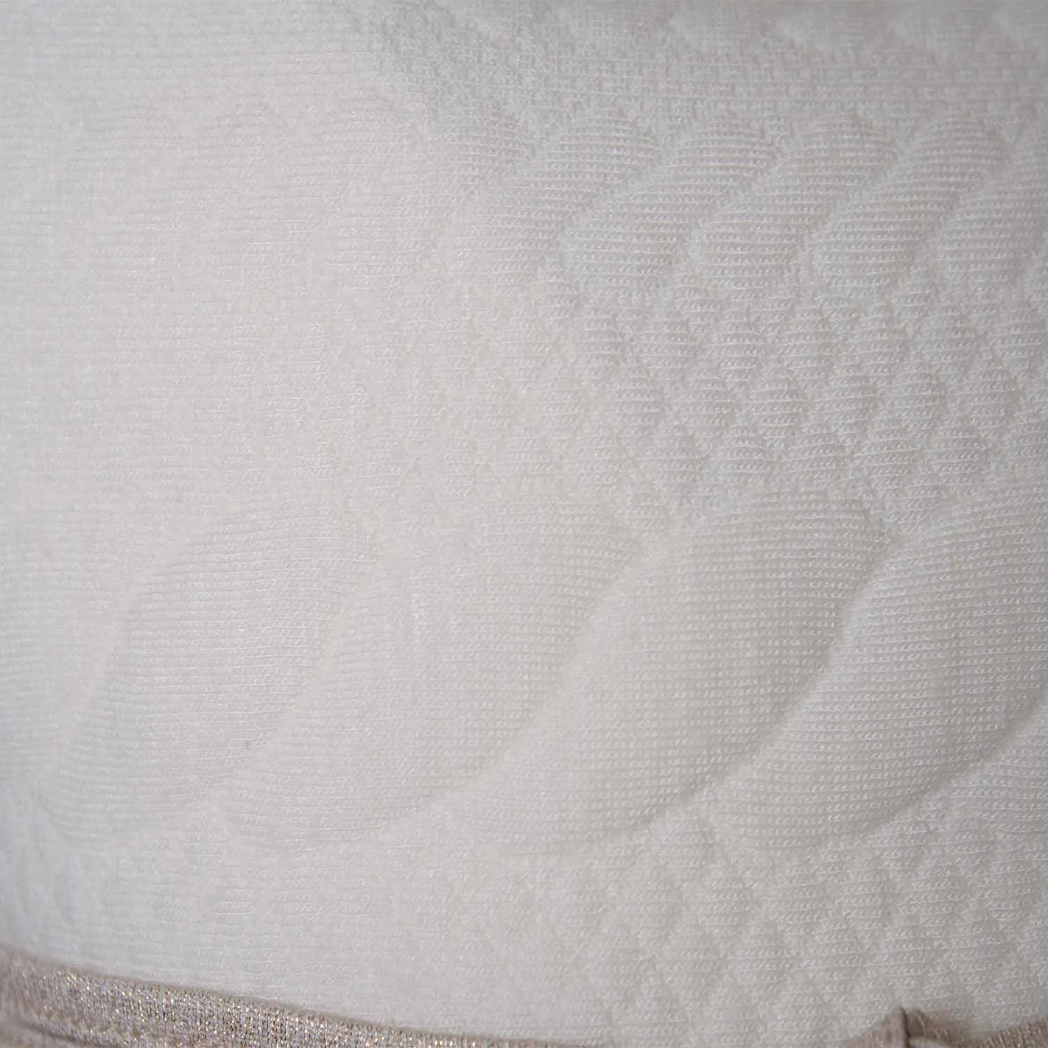 Abito Broccato Baby Color Panna