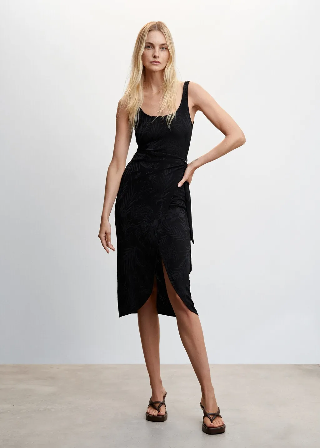 Abito jacquard nodo