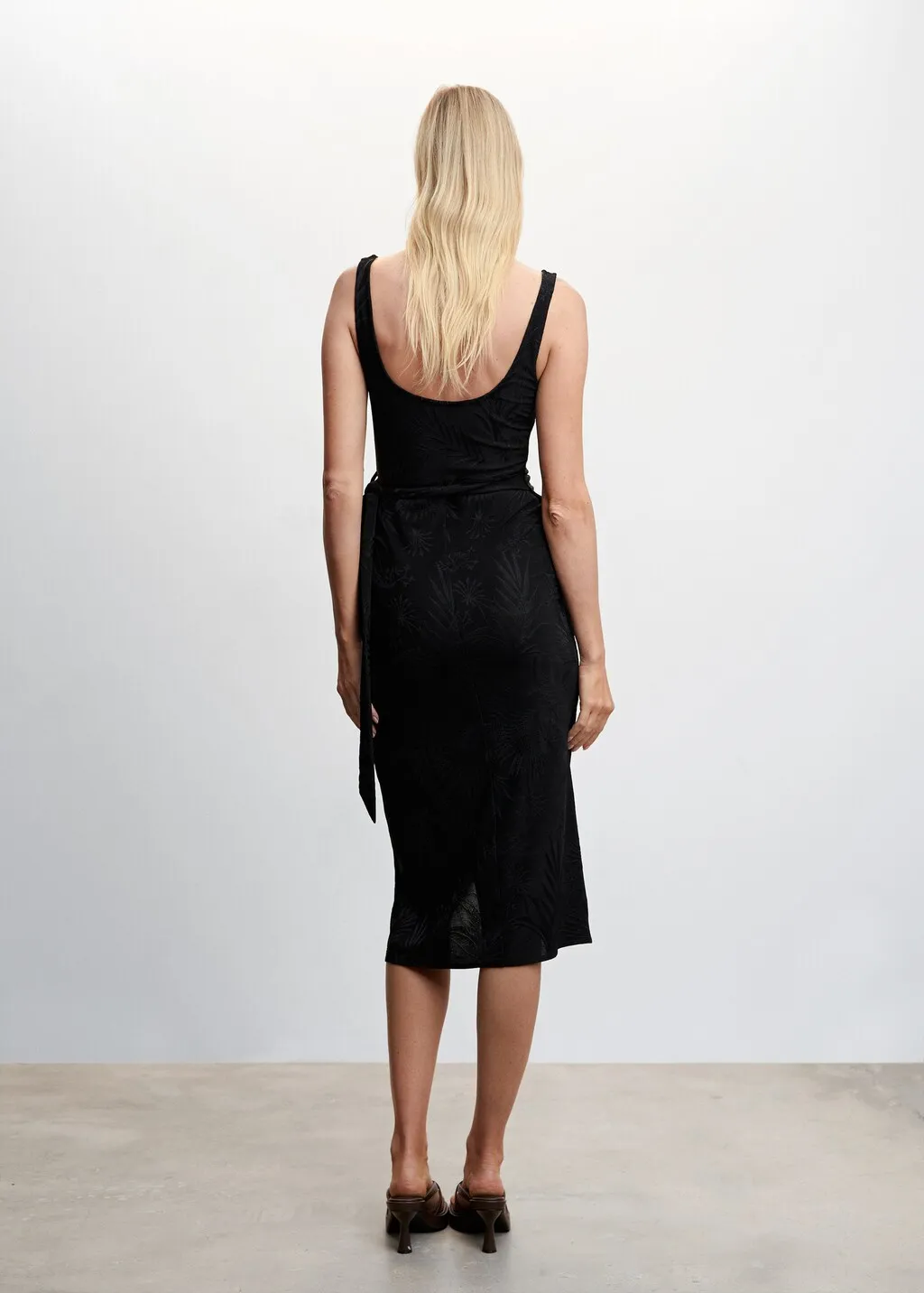 Abito jacquard nodo