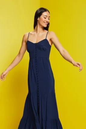 Abito maxi con spalline