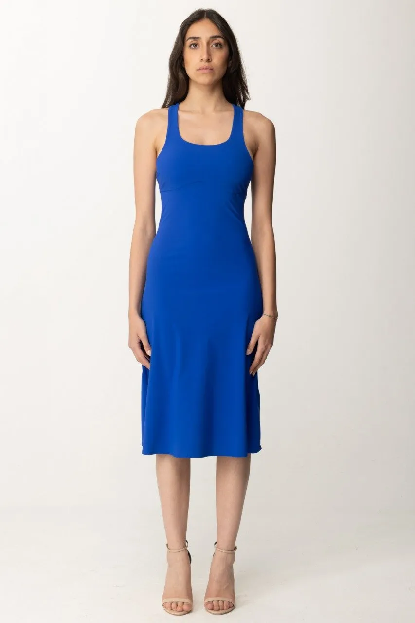 Abito midi Blue Wave