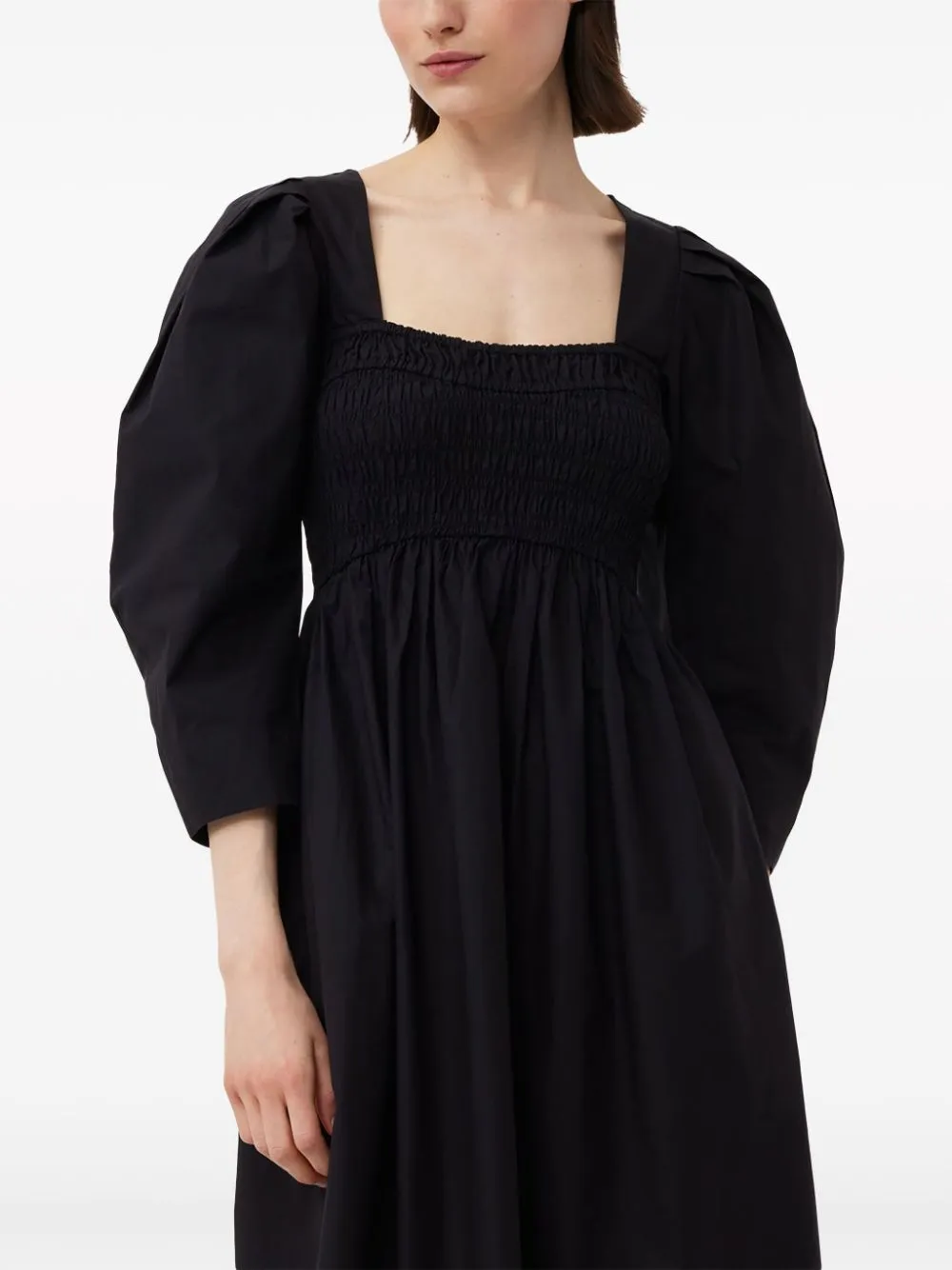 Abito midi in nero - donna