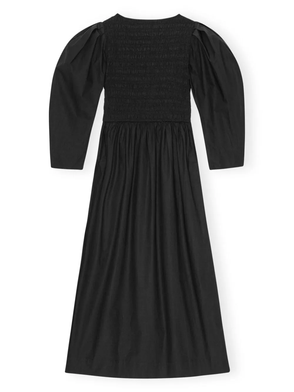 Abito midi in nero - donna