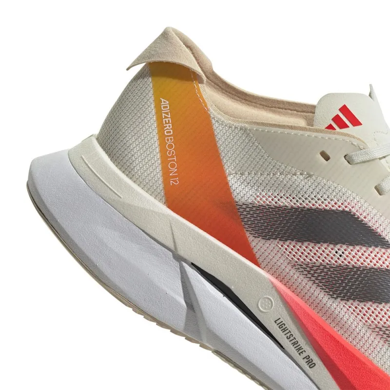 ADIDAS Adizero Boston 12 Ivory Nero - Scarpe Running Donna