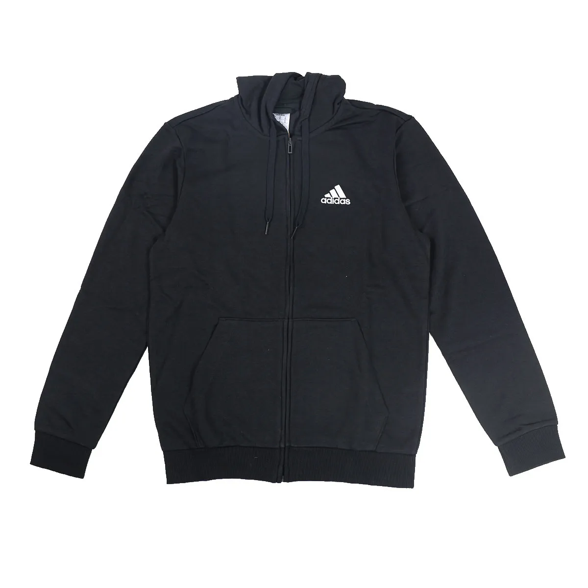 Adidas felpa uomo colore nero con zip