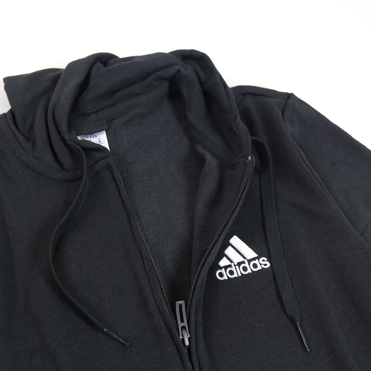 Adidas felpa uomo colore nero con zip