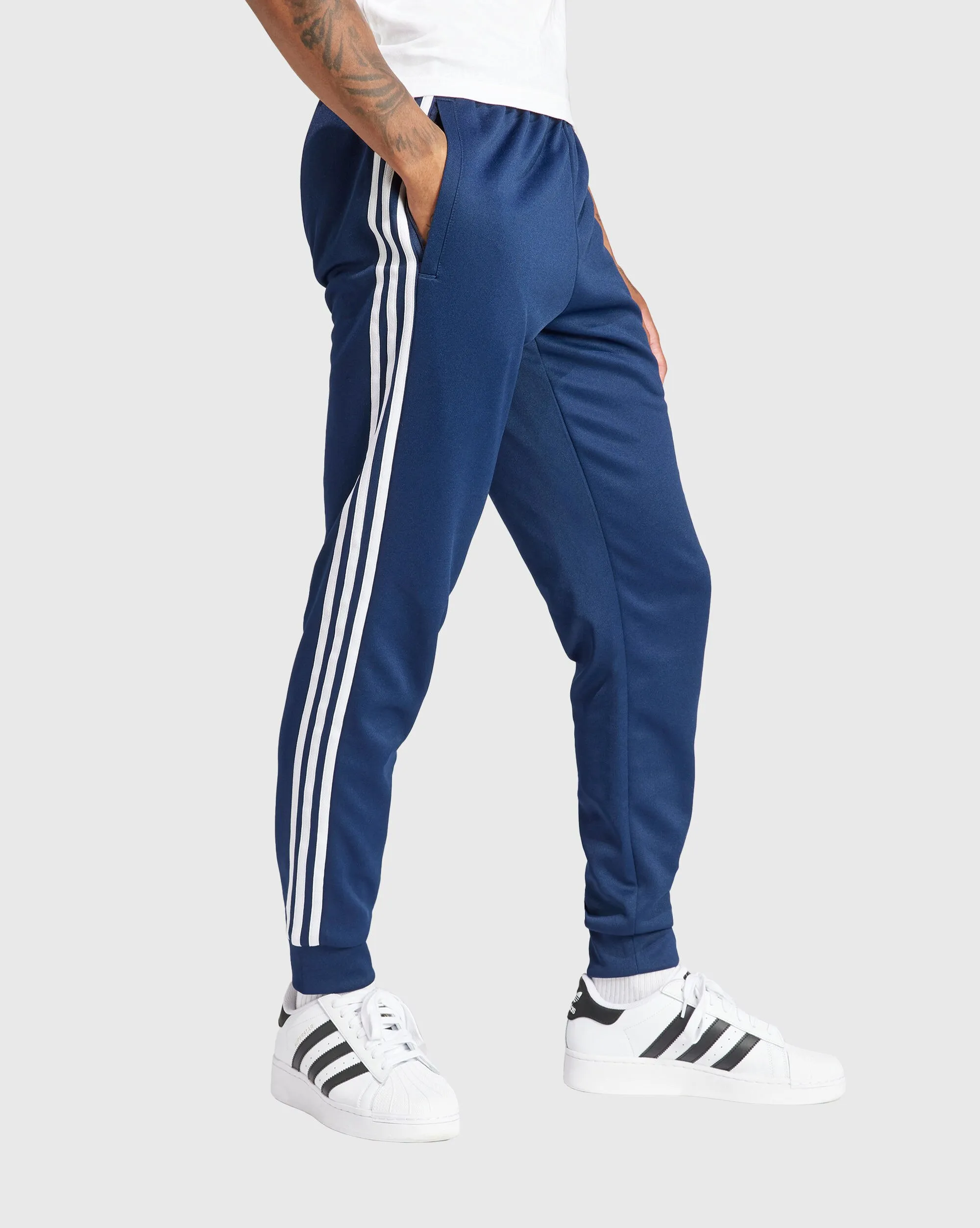 Adidas Originals Track Pants SST Blu Uomo