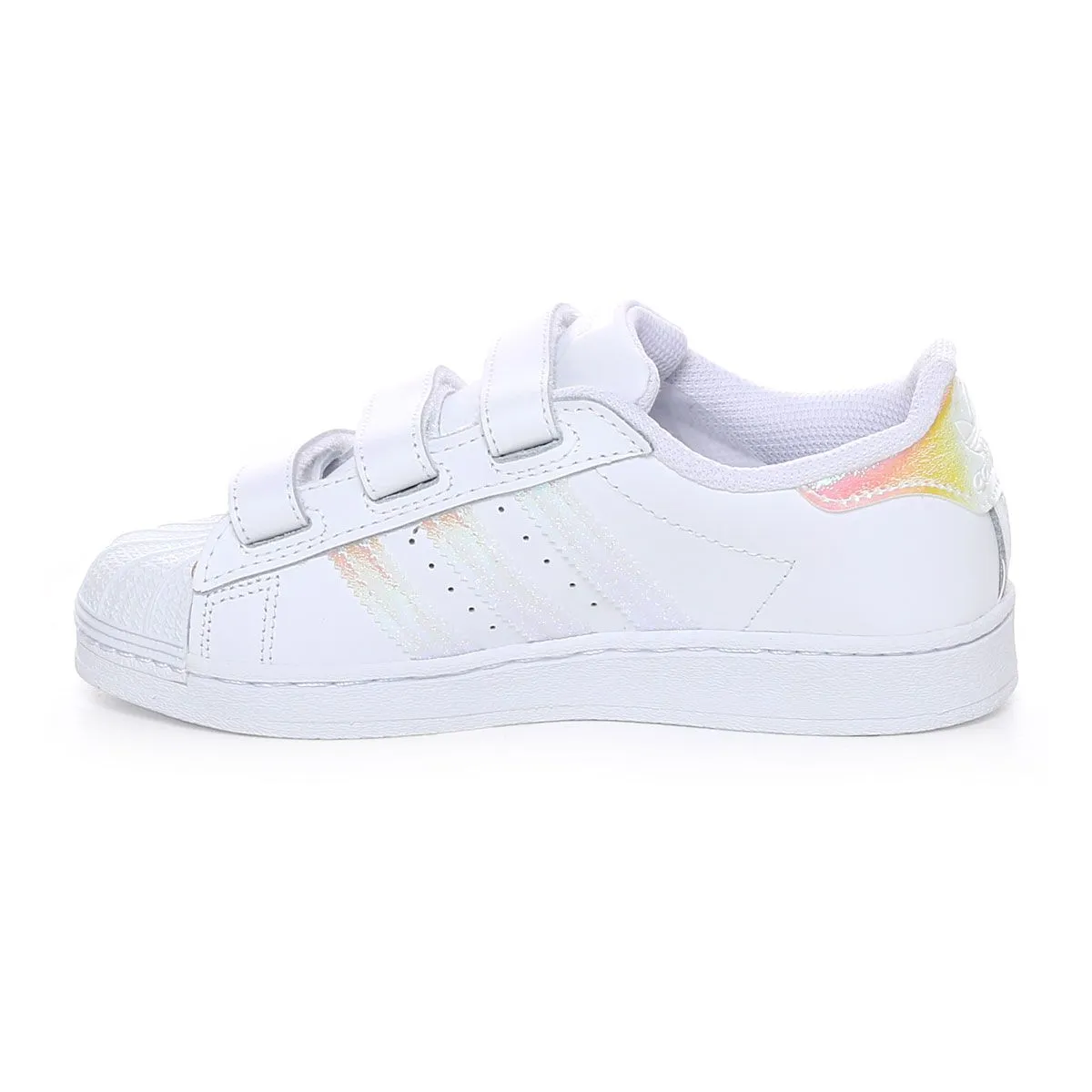 Adidas Superstar Cf C Bianco Cangiante