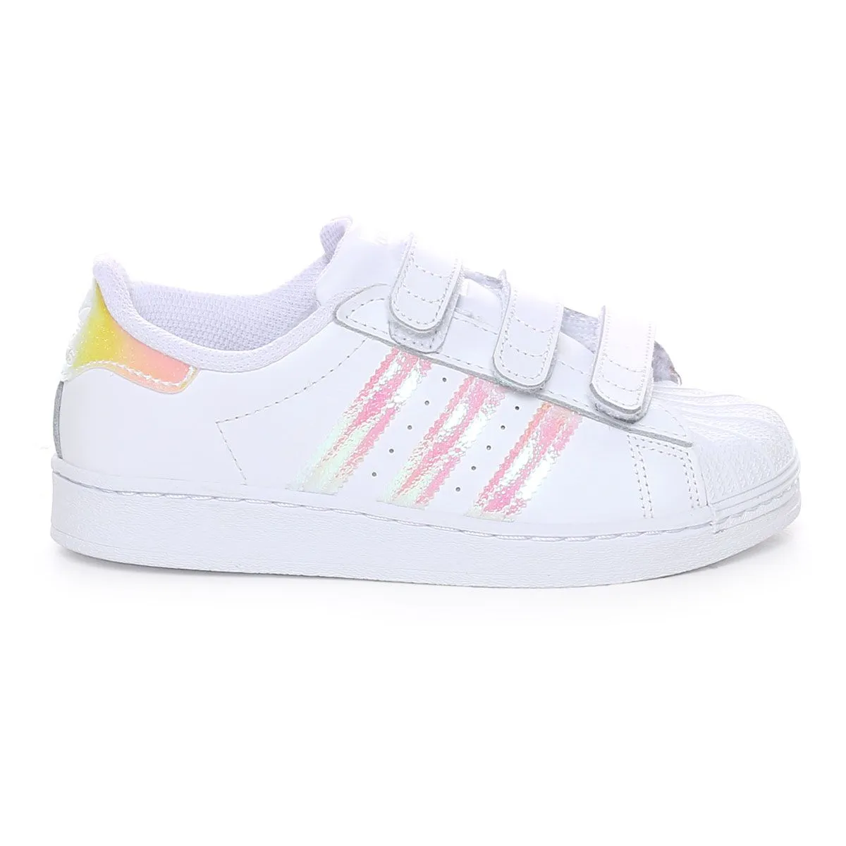 Adidas Superstar Cf C Bianco Cangiante