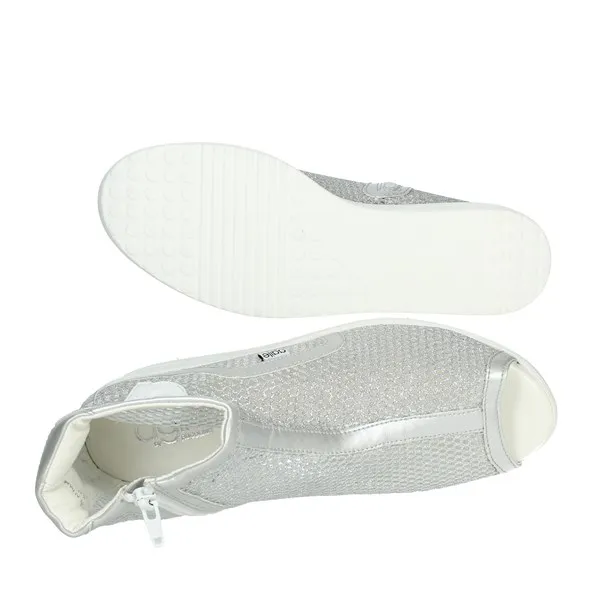 Agile By Rucoline  SNEAKERS BASSA JACKIE RETE 2635 ARGENTO
