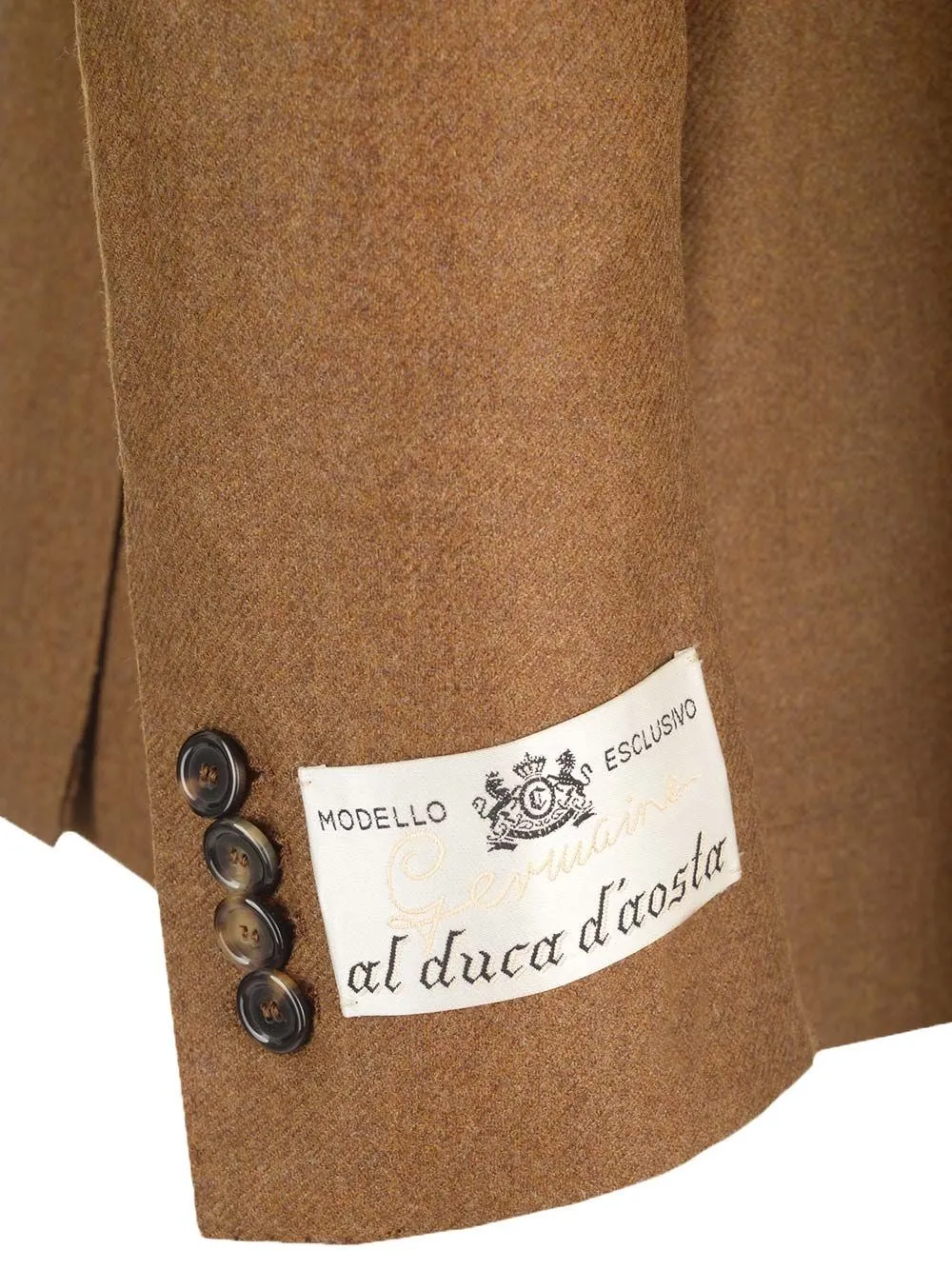   Al Duca D'aosta  Giacca doppio petto in lana e cashmere  