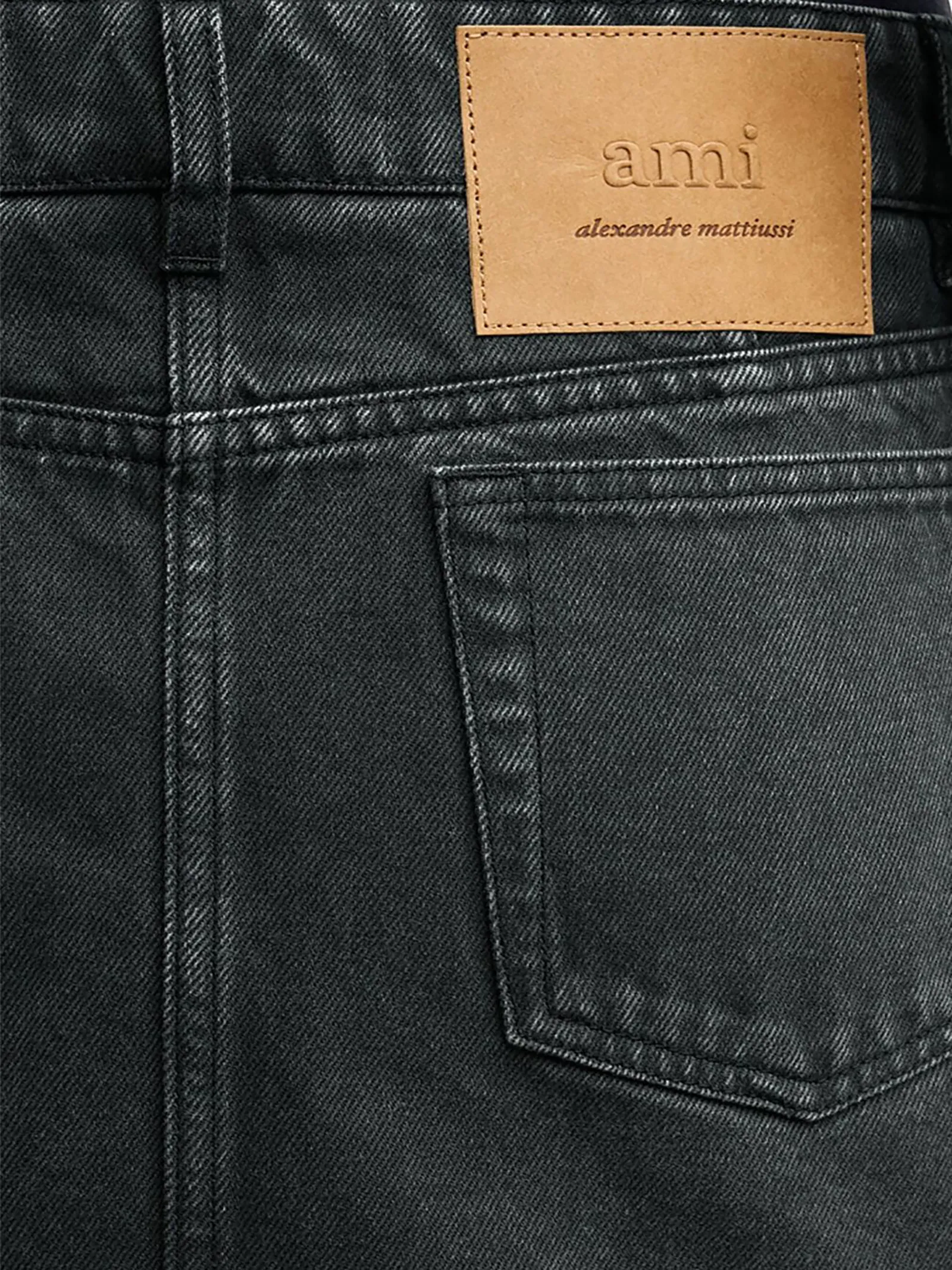 AMI Abbigliamento,Gonne Gonna in cotone nero 
