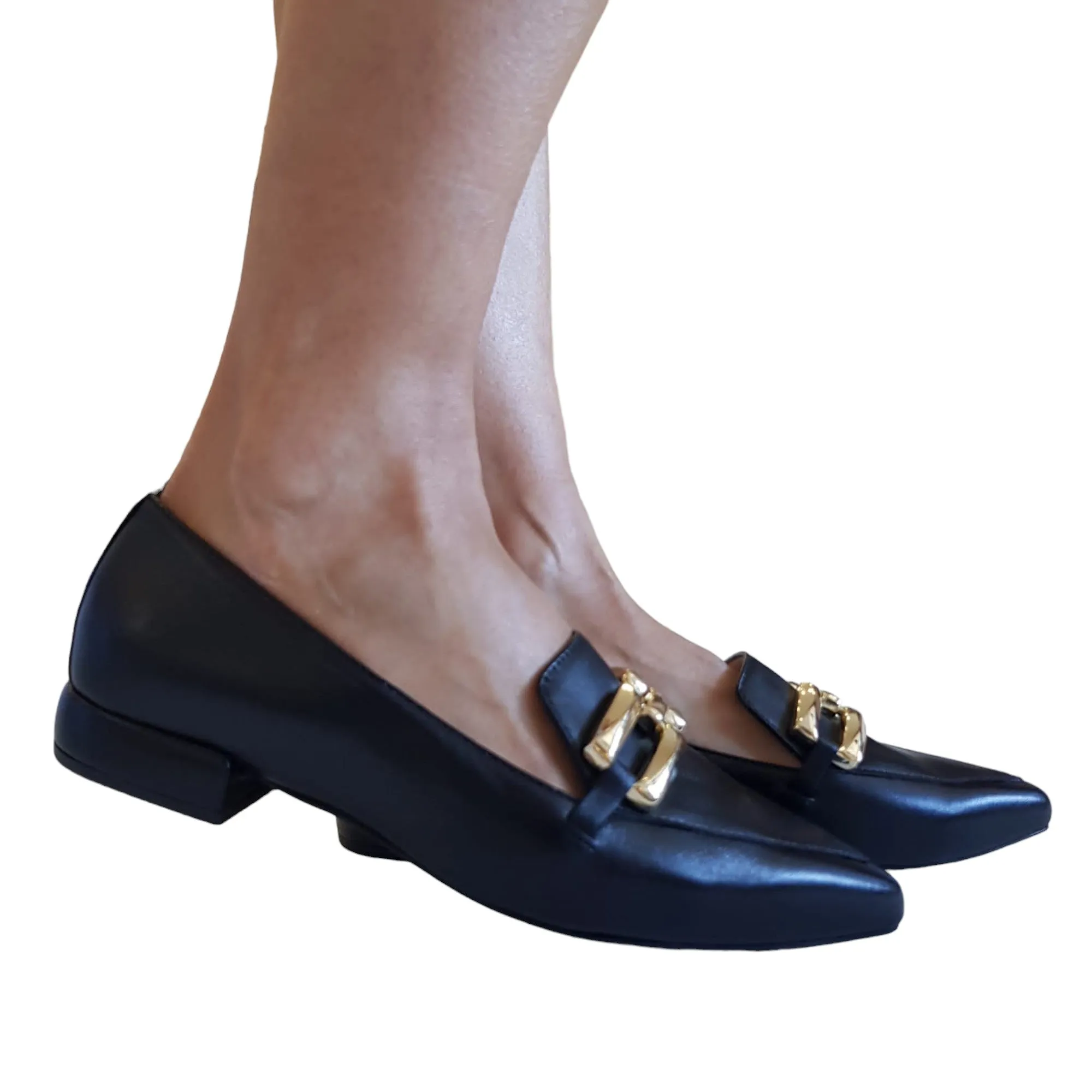Andrea Pinto Mocassino Donna Nero Rif.939