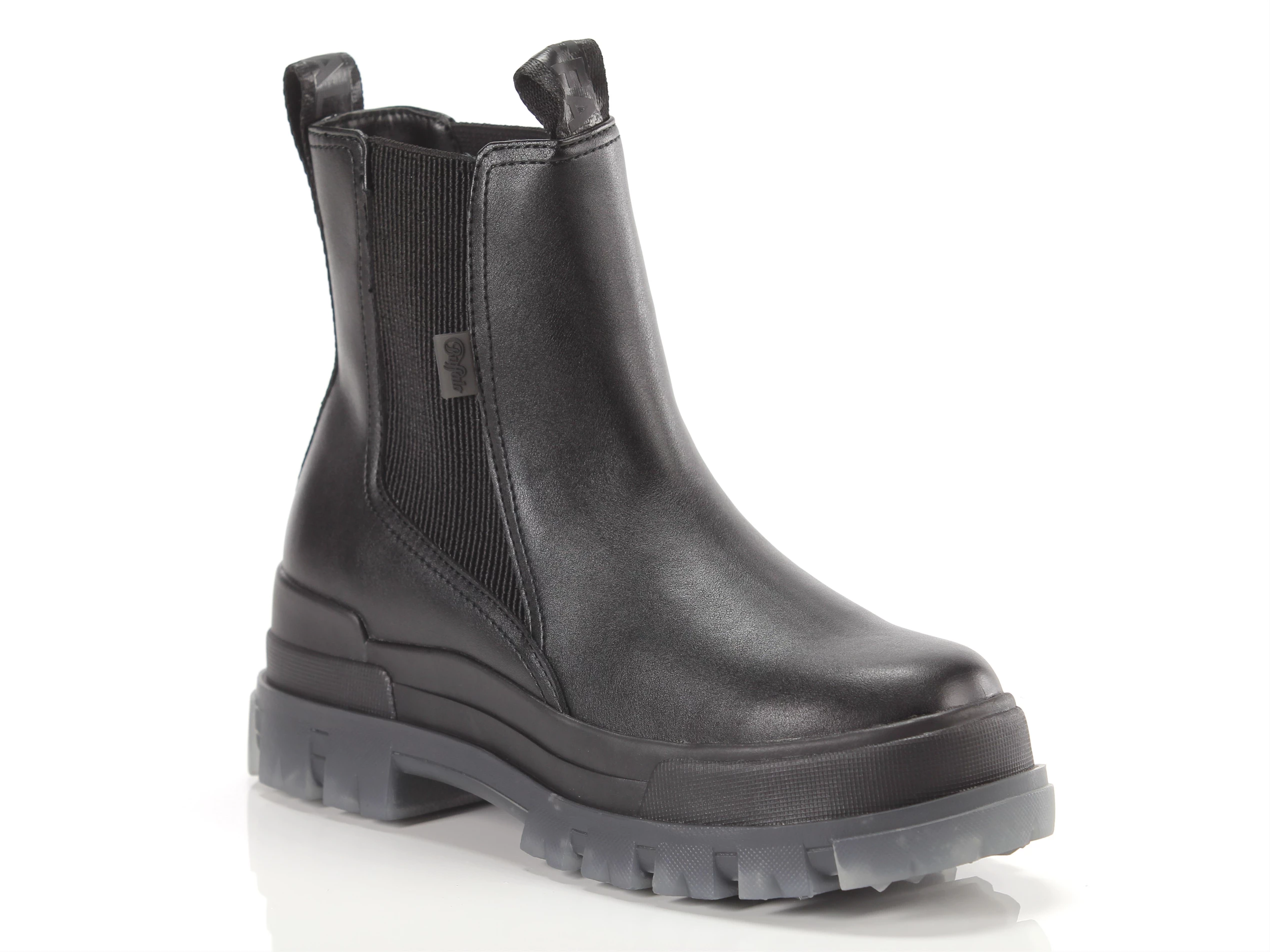 Aspha Chelsea Mid Black Trasparent