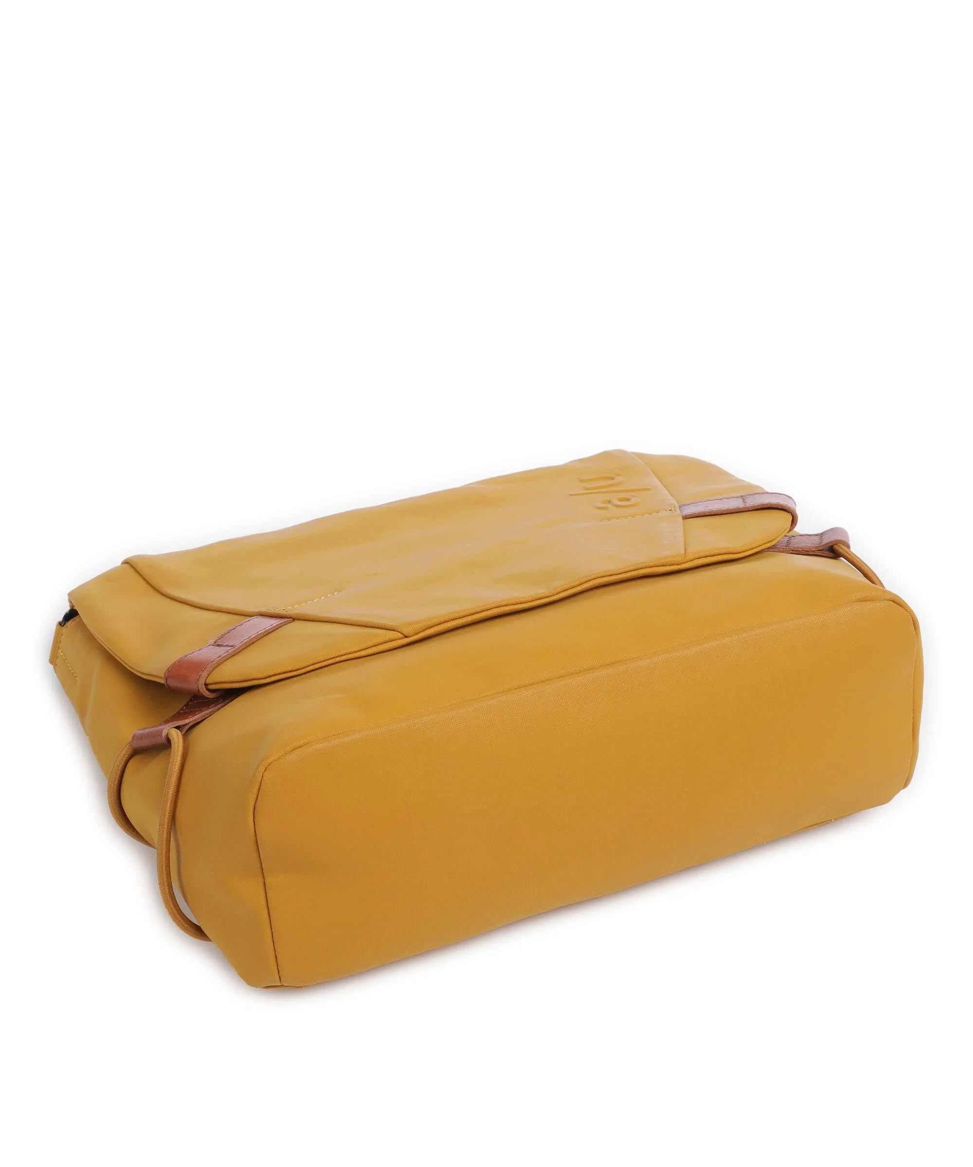  Aunts & Uncles Japan Sendai Borsa messenger cotone biologico giallo senape  