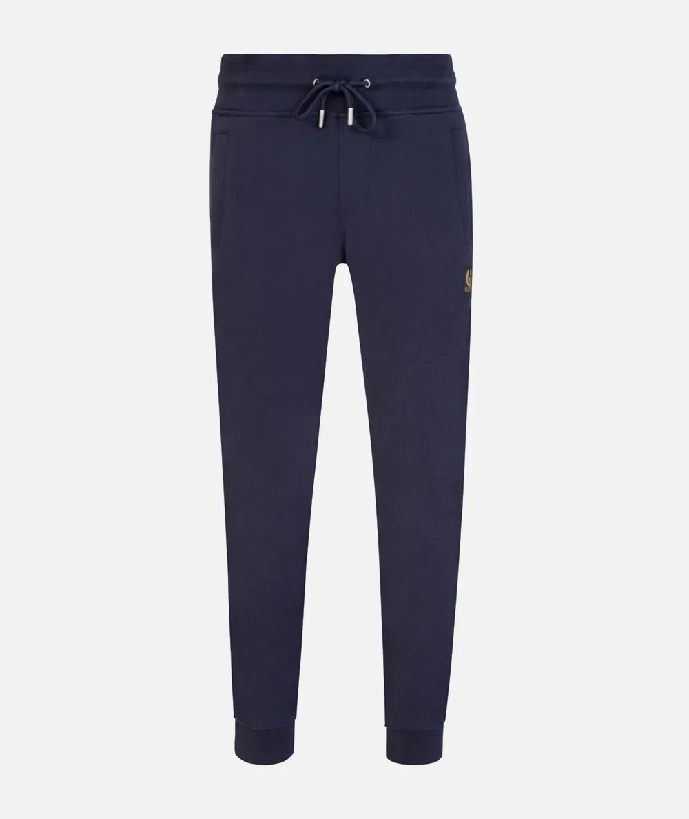 BELSTAFF--Pantaloni sportivi in pile di cotone
