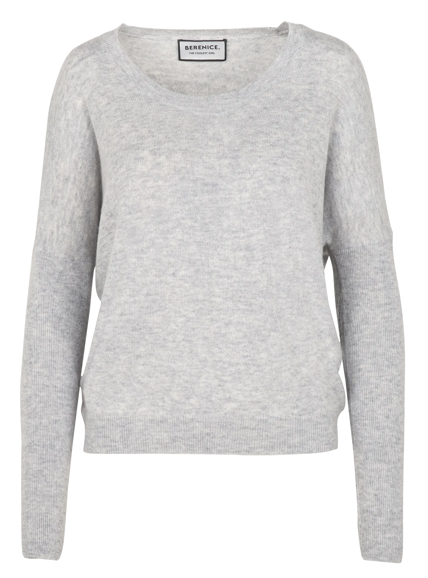  BERENICE   APOLONIA - Maglione girocollo in lana e cashmere misto | Bianco