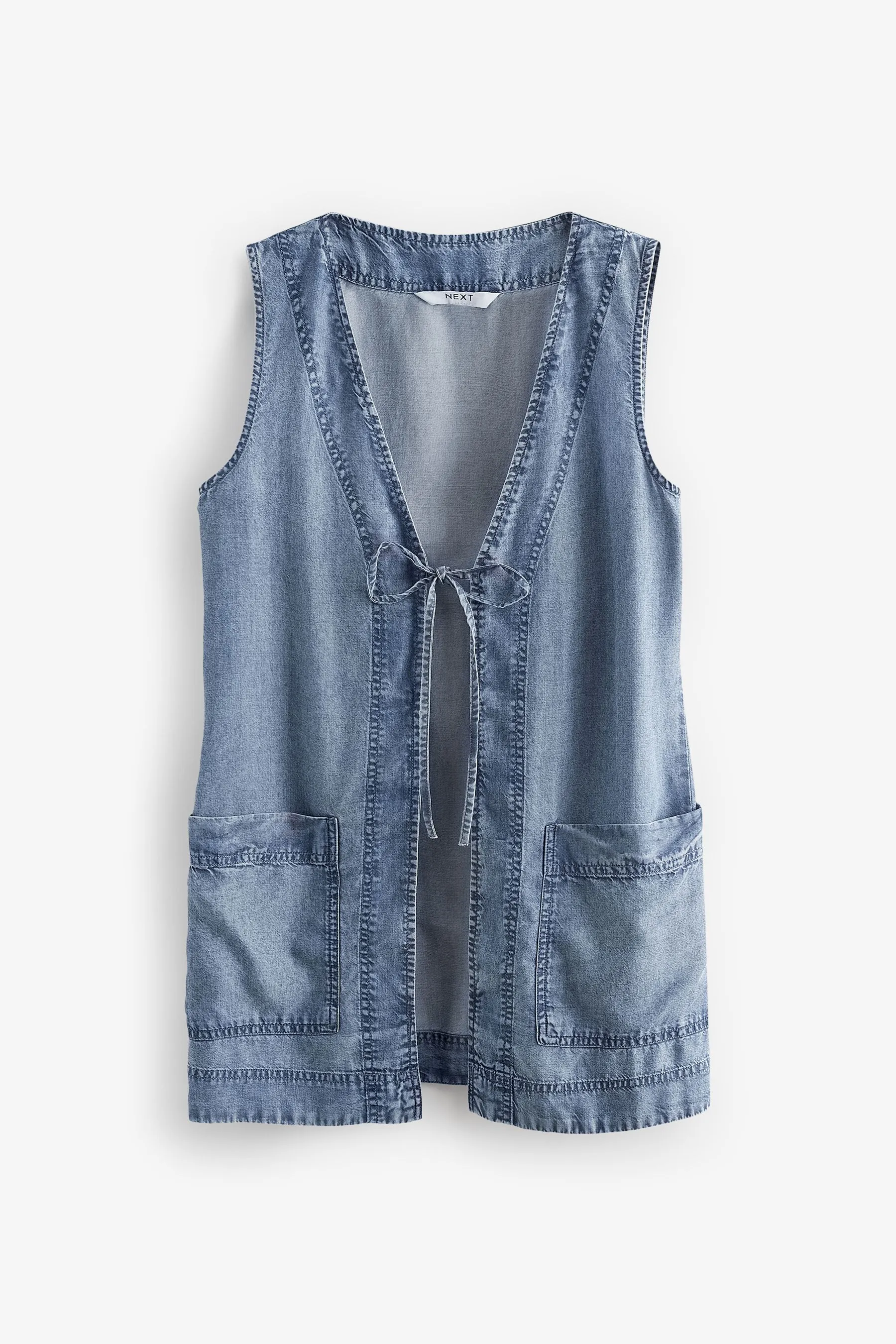 Blu  - 100% TENCEL™ Denim look coordinato