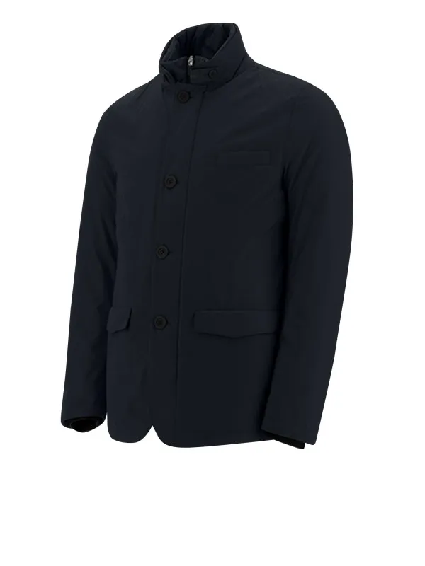 Blue Laminar blazer jacket