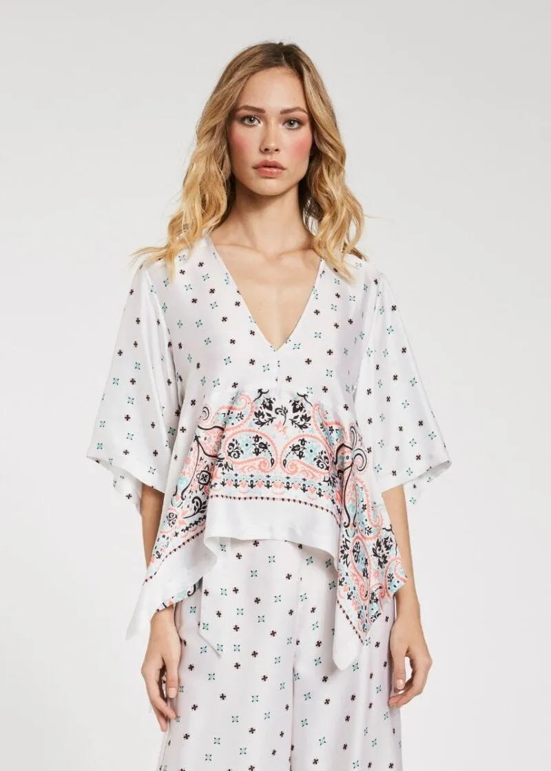 Blusa a kimono