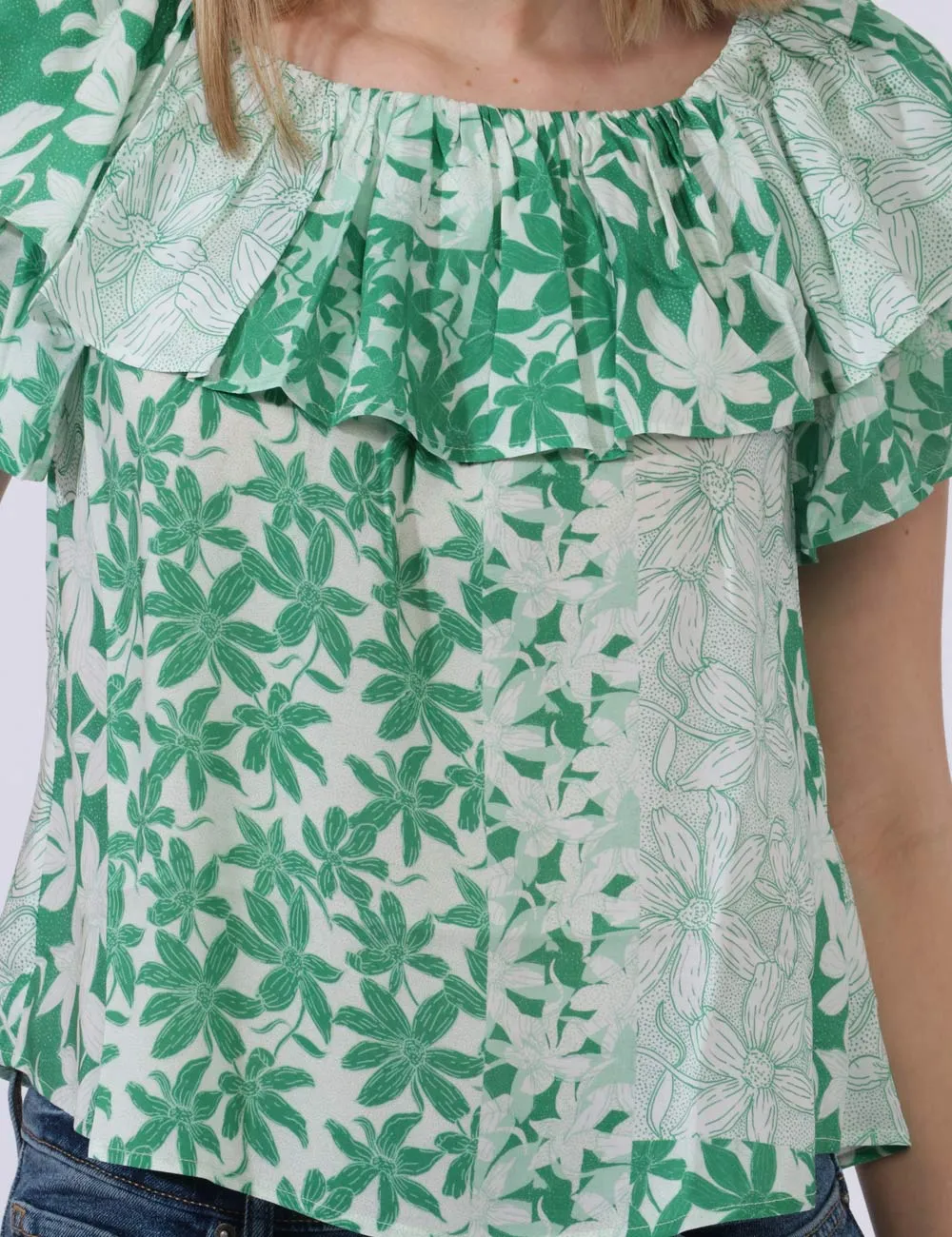 Blusa Desigual Verde