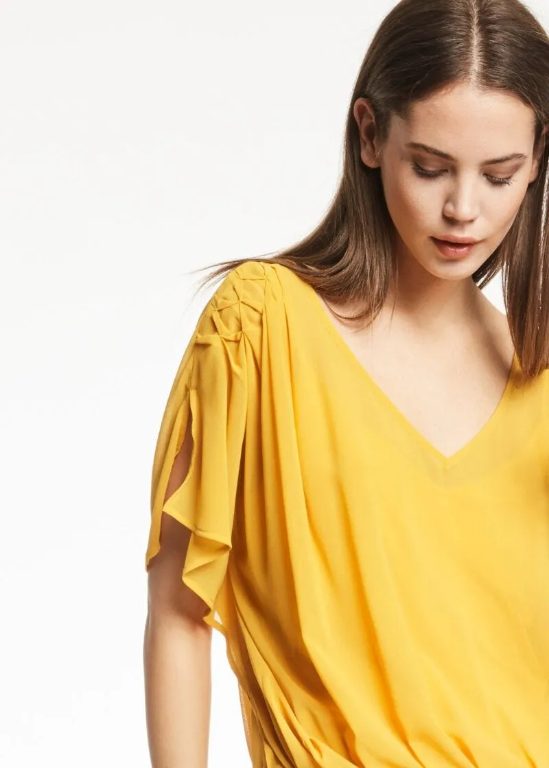 Blusa in georgette