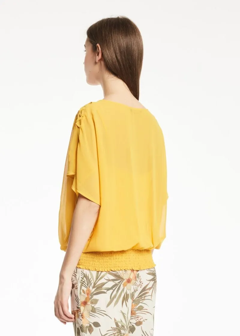 Blusa in georgette