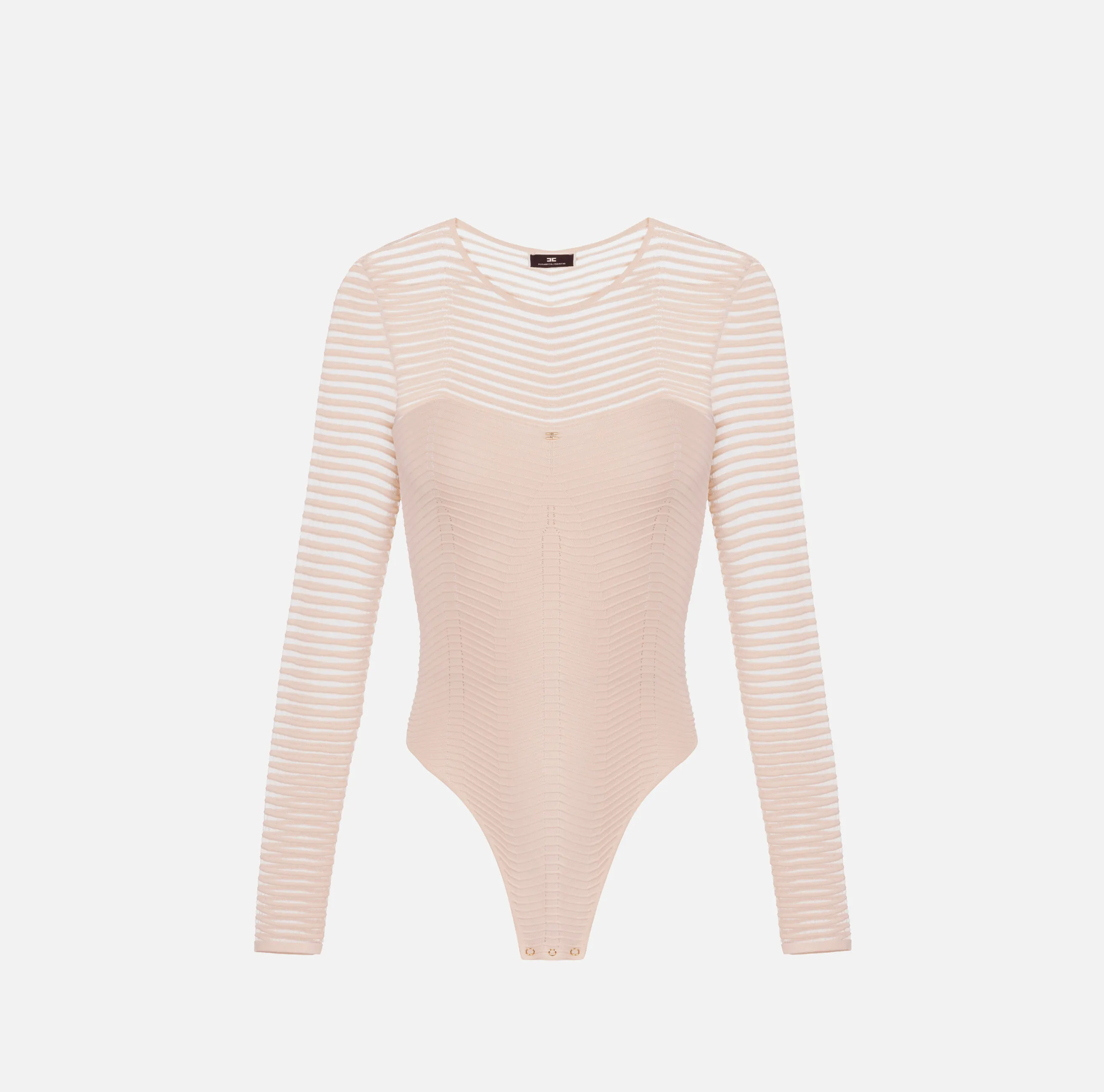 Body in viscosa motivo chevron