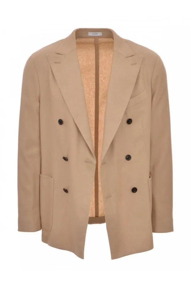 Boglioli Giacca doppiopetto beige