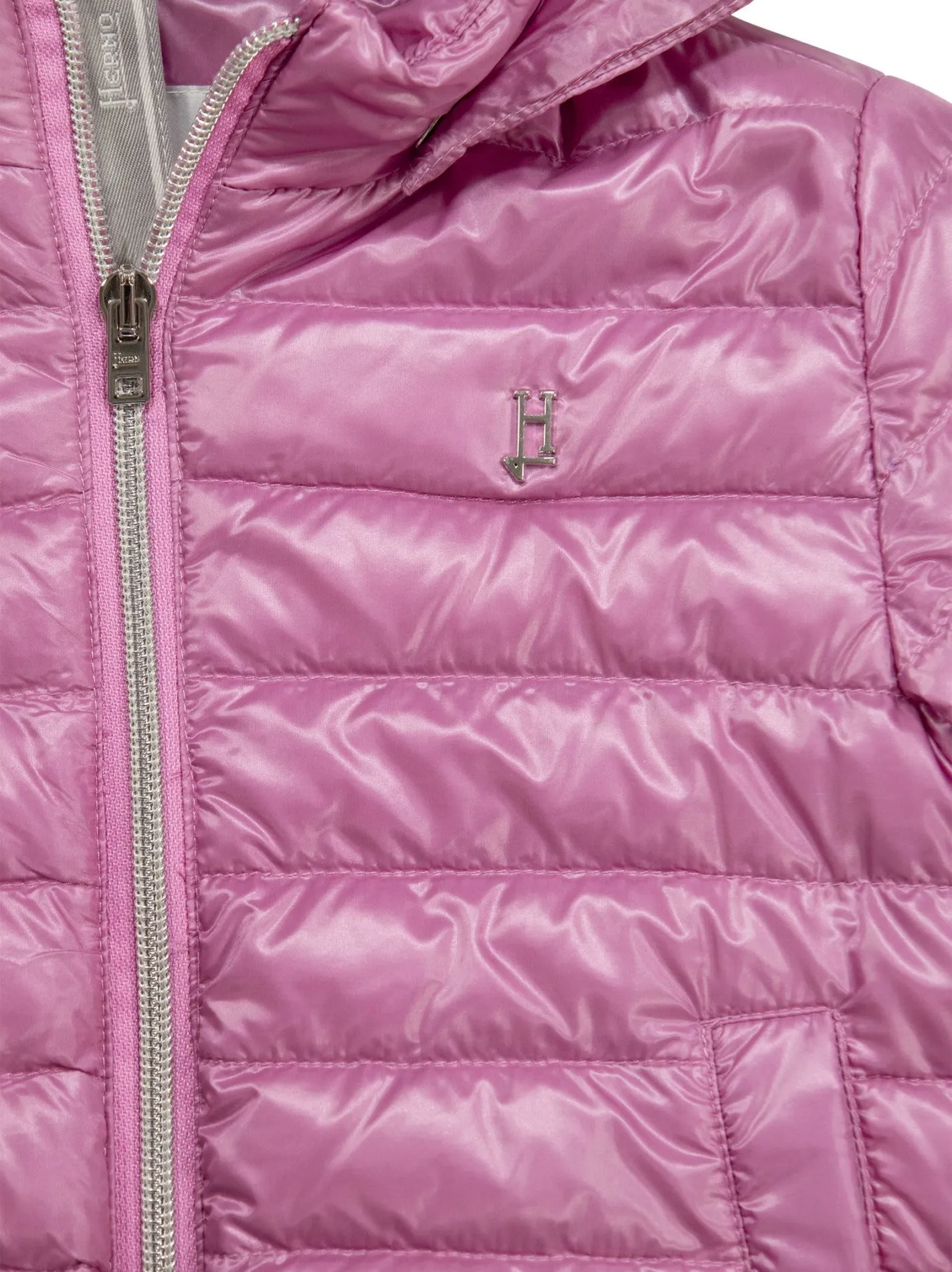 Bomber in Nylon con cappuccio