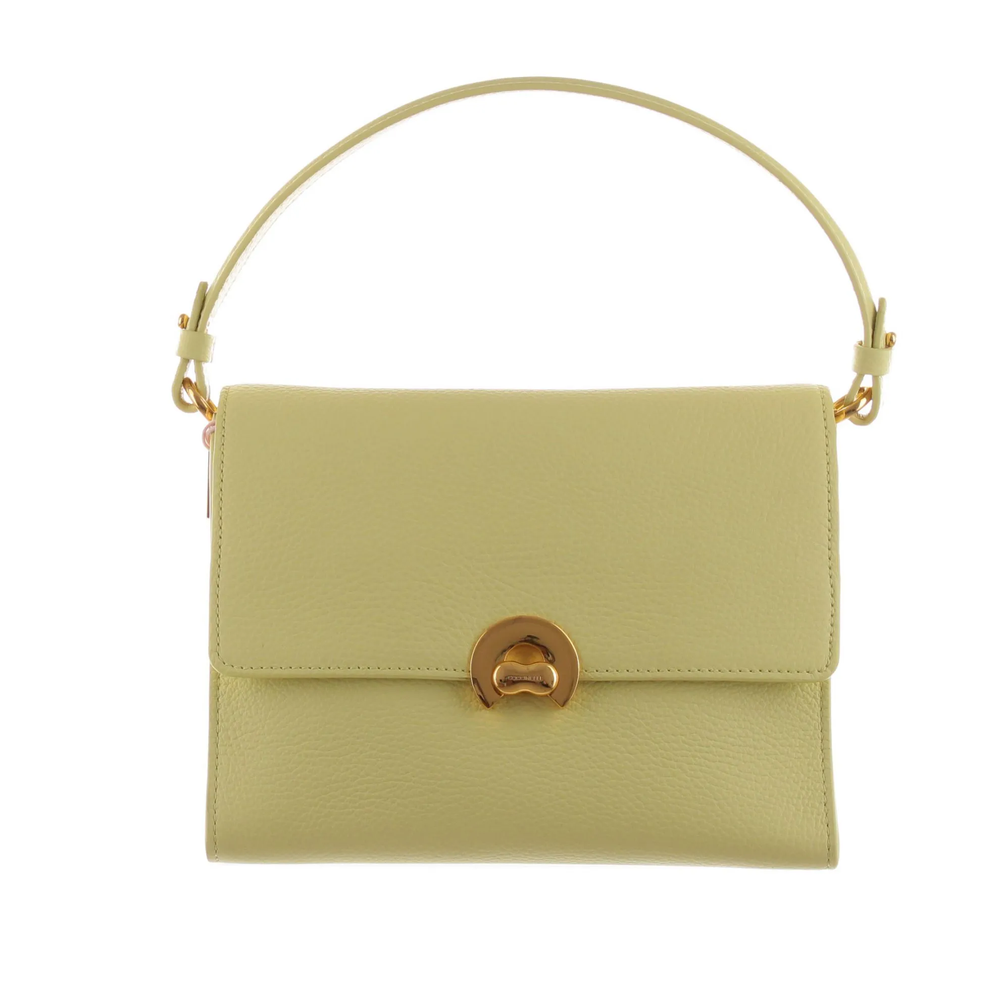Borsa a mano binxie medium in pelle martellata