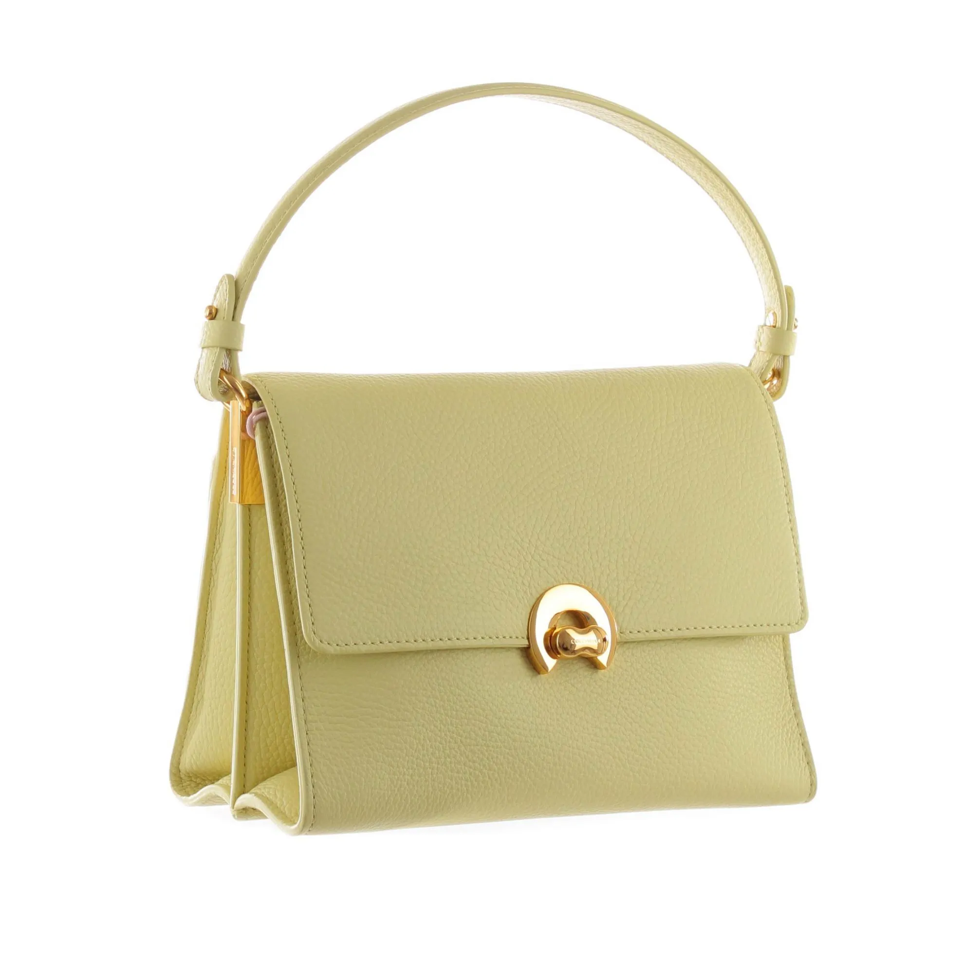 Borsa a mano binxie medium in pelle martellata