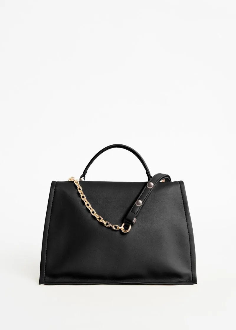 Borsa effetto pelle