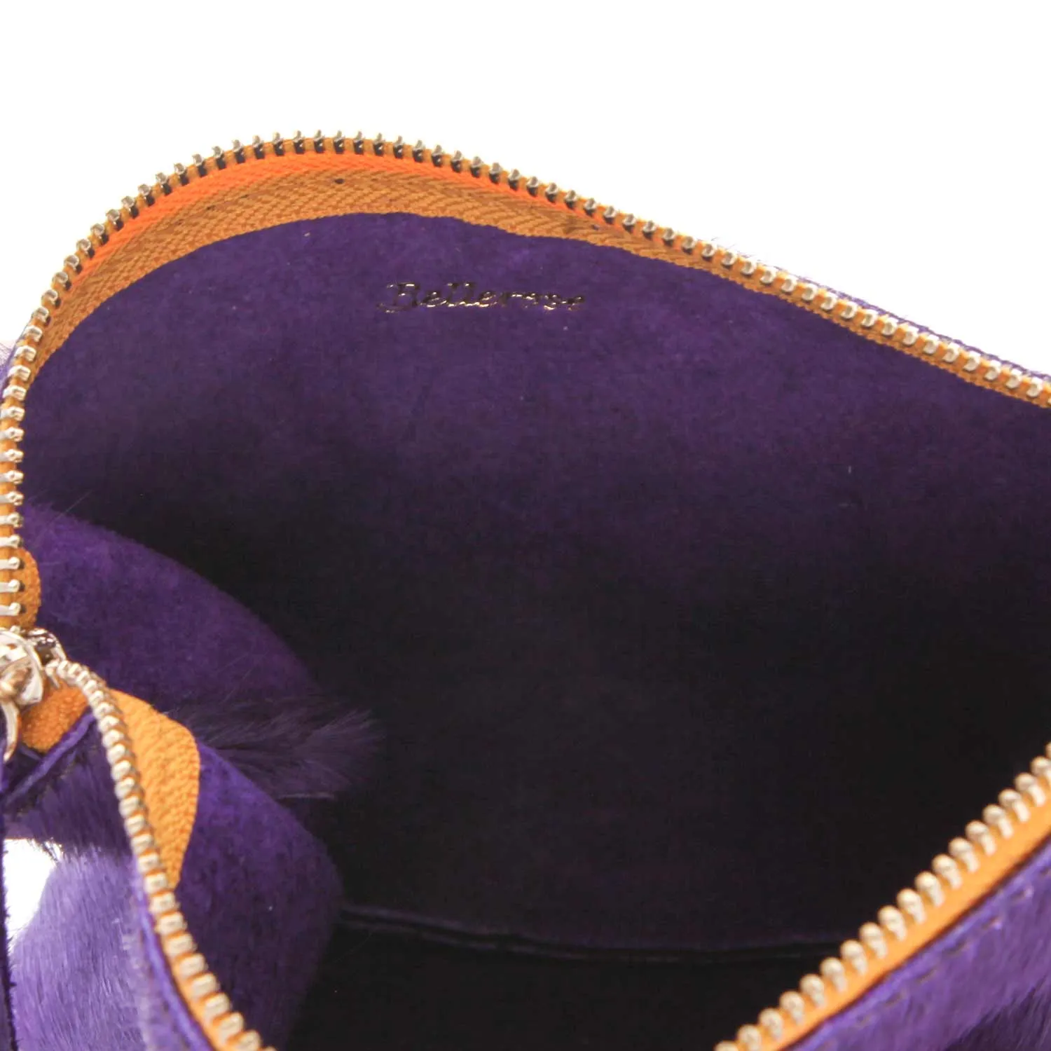 Borsa Pelle Viola Bambina E Teenager