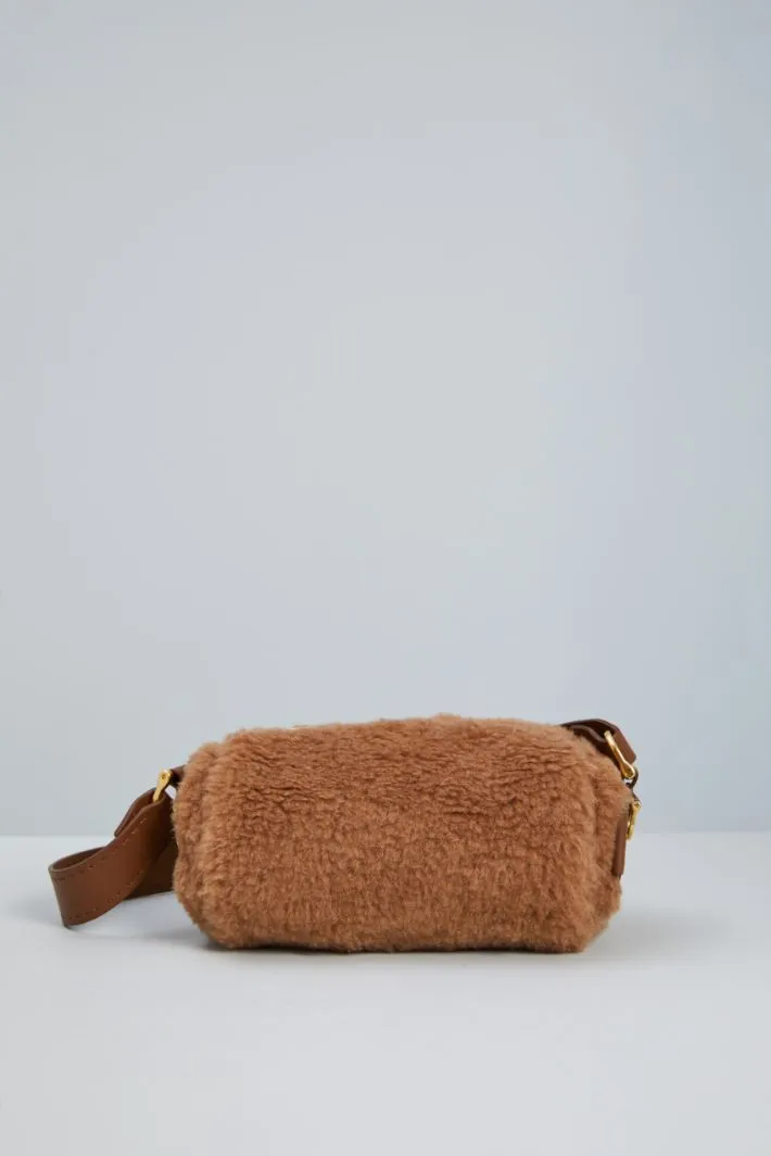 Borsa small in tessuto Teddy