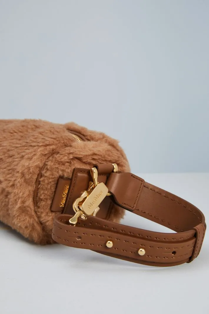 Borsa small in tessuto Teddy