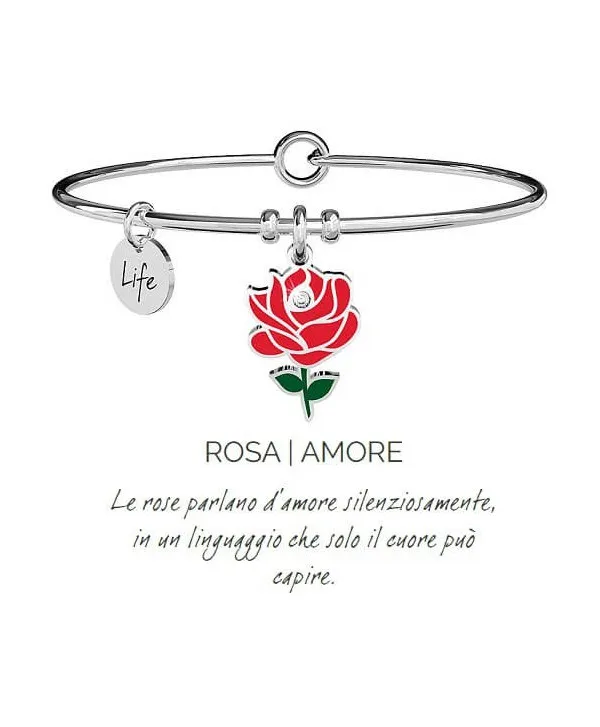 Bracciale Kidult Rosa/Amore