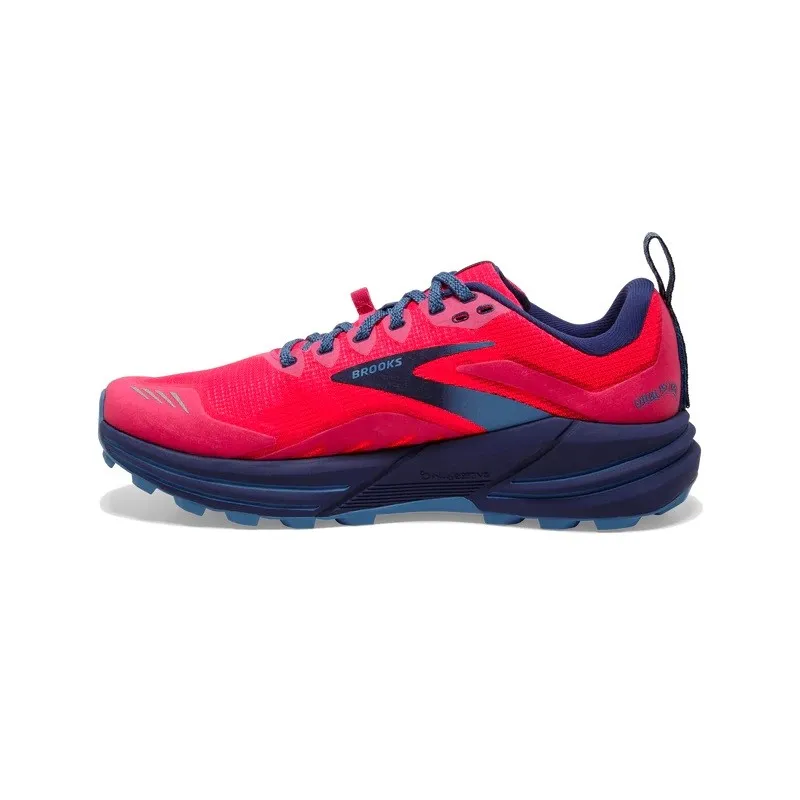 Brooks CASCADIA 16 Scarpe Trail Donna Pink/Flambe/Cobalt