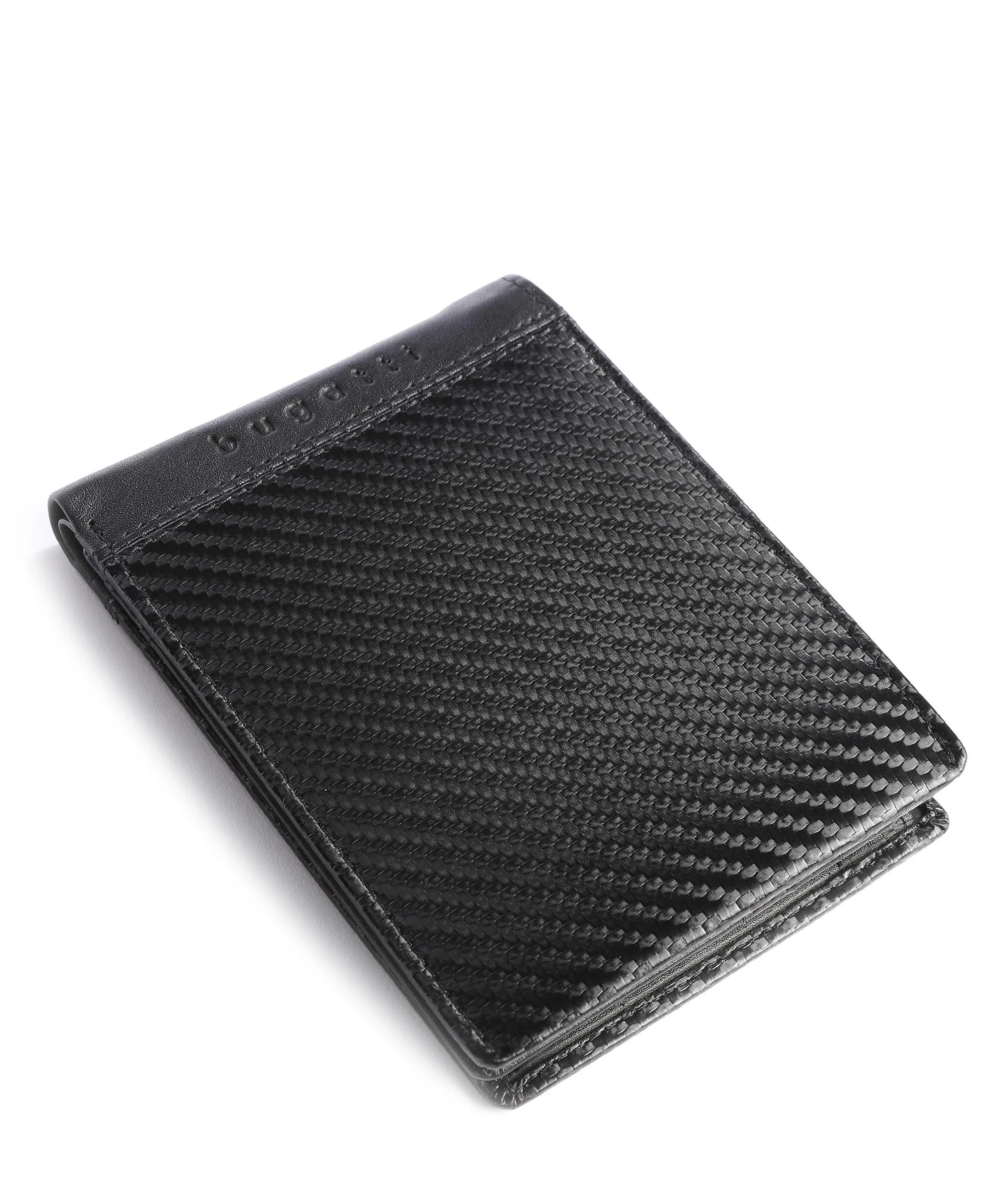  Bugatti Comet RFID Portafoglio pelle bovina nero  