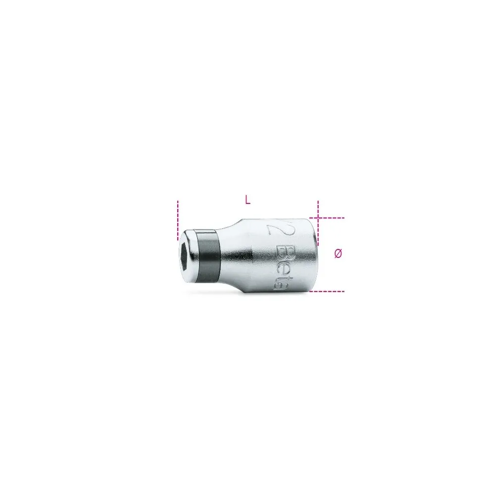 Bussola portainserti attacco quadro da 1/2 per inserti da 5/16 - Beta 895/6
