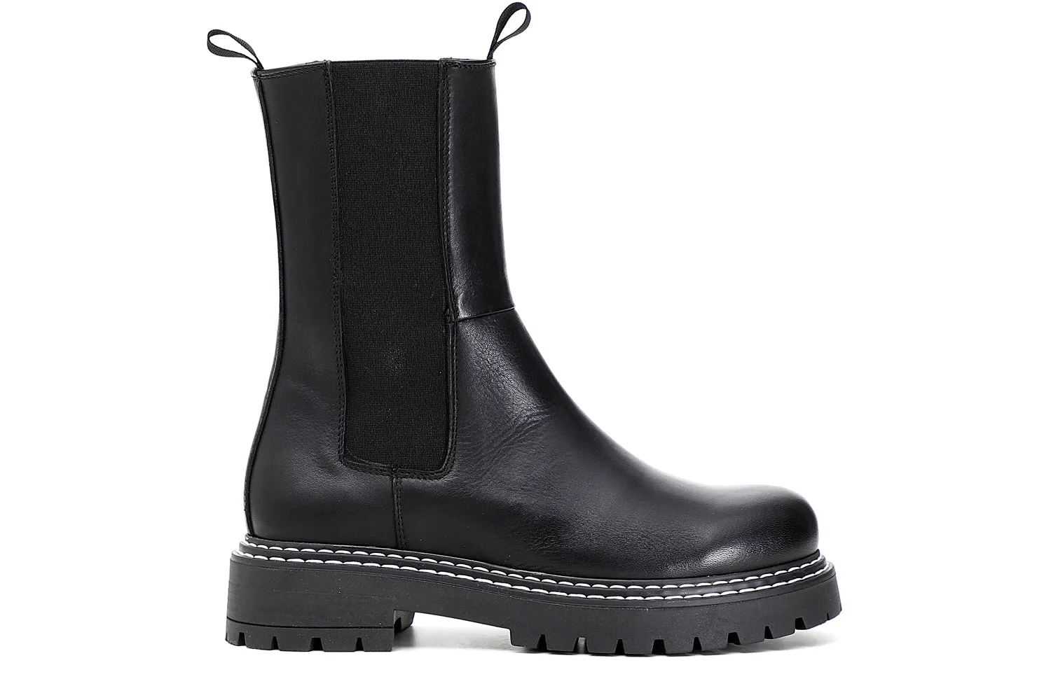 CafèNoir donna beatles alti in pelle nera